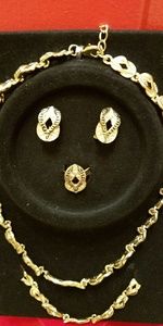 Gold plated elegant jewelry